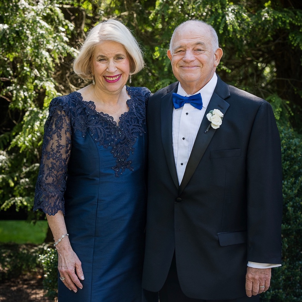 Elegant Navy Lace Dress